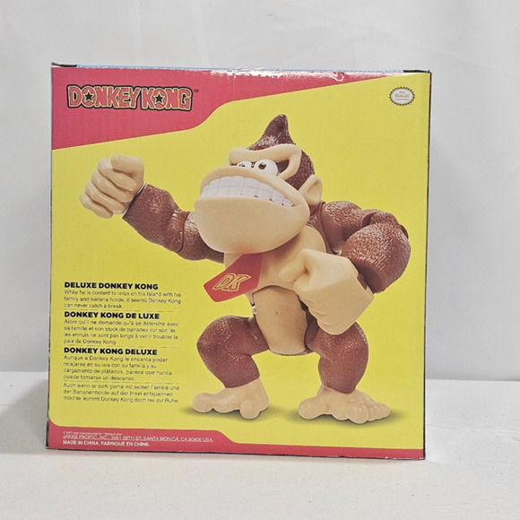 Nintendo Donkey Kong Deluxe 6” Action Figure NWT - Picture 5 of 6